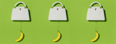 lv bag with apple and bananas|Louis Vuitton's Limited.